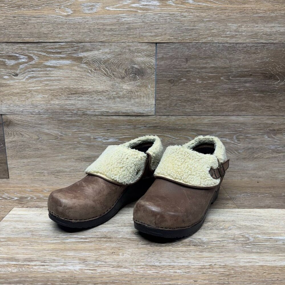 Sanita The Original Danish Fleece Lined Clogs Women's Size EU 37